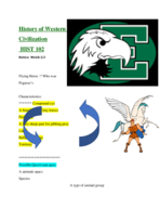 History of Western  Civilization  HIST 102 Notes :1