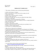 Problem Set 7