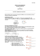 BIOCHEM CH 9 | Membrane Transport