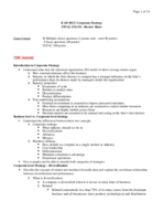 Study Guide Final Exam