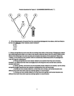 Exam 1- Sample Paper BIO 358