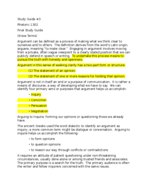 Study Guide 3