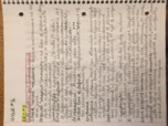 Patho Notes Week 3