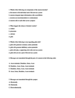 Biopsychology 243, Test Questions 
