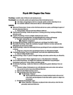 Psych 100