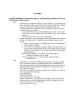 Foundations PT- Centered Care - Week 6 Study Guide Notes
