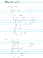 Calculus II - Sample Test Notes