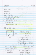 Calculus II - Equations and Study Guide Notes