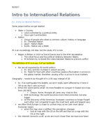 POLS week 1, day 2 notes