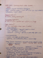 Video lecture/book notes - week 1