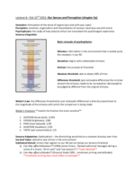 Psych 1000 Test 2 Study Notes (UWO)