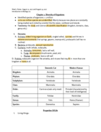 Week 1 BIO Notes