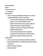 Week 1 Notes