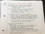 Anatomy And Physiology II Week 1 Notes
