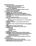 GEO 103 Ch2.4 Modern Plate Tectonic Theory