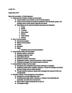 JL MC 101 Wk 1 Notes