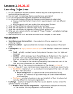 BIOL 221 Week 1 Notes