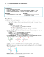 MATH-1050, Section 1.3 Notes