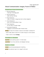 COMM 3550, Week 1 Notes