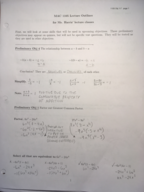 MAC1105 Monday, August 28th Lecture Outlines
