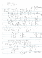Bus & Ecom 202, Calculus, Week 2, Day 1