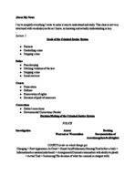 CJC 101 - Week 1 - Notes