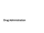 Pharmicokinetics