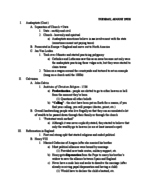 HIST1003, Week 2 Notes