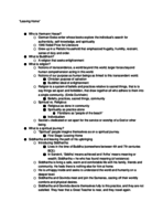 IUF 1000 Notes (Prof. Nichols)