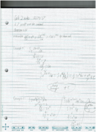 Calculus 2 Week 2 Class Notes