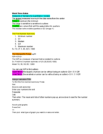 Stats notes for week 3