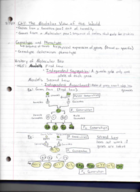Molecular Biology Notes Week One