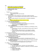 CJC 102 Chapter 1 Lecture