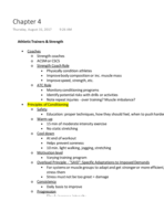 Chapter 4 Prevention and Care: Athletic Trainers and Strength
