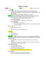 Chapter 11: Gases