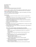 American Government first part of week 3 Notes