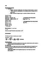 Class Notes August 29-September 1