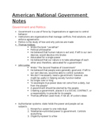 American National Government