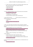 BIOL 1201, Week 3 & 4, Study Guide