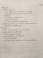 HDFS 2950 Week 3 Notes