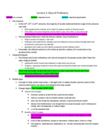 Lecture 2 and 3 Notes