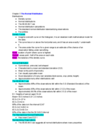 Week 4 notes for Stats