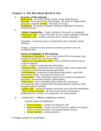 Microbiology 2010, week 2