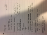Physics- Week #1 Notes