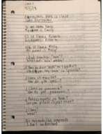 Spanish I, Week 1 Notes