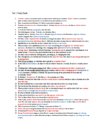 Physical World Test #1 Study Guide