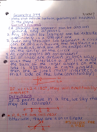 Math 344(Geometry) Week 1 Notes