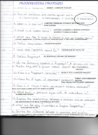 Proofreading Strategies Notes