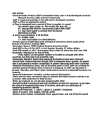 Econ Notes for Days 2, 4, 5