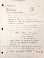physics 2 week one